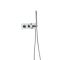 Doucheset - 2-Weg Thermostatische Douchekraan met Omstel en Handdouche | Como