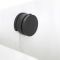 Badkraan 2-Weg Thermostatisch met Omstel, met Handdouche en Overloop-Badvuller Zwart | Nox