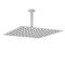Vierkante Douchekop 40cm met Plafond Douchearm Modern - Chroom | Kubix
