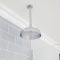 Doucheset Klassiek - 2-Weg Thermostatische Douchekraan, Douchekop en Handdouche Chroom en Wit | Elizabeth