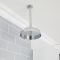 Doucheset Klassiek - 2-Weg Thermostatische Douchekraan, Douchekop en Handdouche Chroom en Wit | Elizabeth