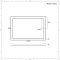 Douchebak Rechthoekig 170cm x 70cm Wit | Maxon
