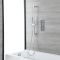 Douche en Bad Systeem Thermostatisch Chromen | Creëer Uw Eigen Douche en Bad Systeem | Como