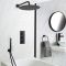 Douche en Bad Systeem Thermostatisch Zwart - Creëer Uw Eigen Douche en Bad Systeem | Nox