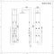 Douchepaneel 3-Weg Thermostatisch met Douchekop, Handdouche en 6 x Zijdouches Chroom | Easton