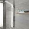 Douchepaneel 3-Weg Thermostatisch met Douchekop Handdouche en 2 Zijdouches Wit | Stamford