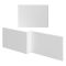 Douchebad Modern met Badwand | Keuze Afmeting, Linker of Rechter Uitvoering en Afwerking Badwand. Optie Badpanelen | Sandford