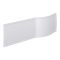 Douchebad P-vormig 167,5cm x 85cm | Linker of Rechter Uitvoering | Opties voor Badpanelen, Badwand en Afvoercombinatie | Belstone