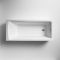 Ligbad Standaard met Schuifbare Badwand en Voorpaneel | Keuze Afmeting Bad | Optie voor Afvoerplug en Badsifon | Sandford