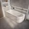 Hoekbad Modern 170cm x 72,5cm | Kies uit Linker of Rechter Uitvoering | Otterton