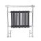 Klassieke Handdoekradiator 93cm x 79cm - Chroom/Antraciet | Elizabeth