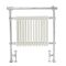 Handdoekradiator CV Verticaal Klassiek 93cm x 79cm - Chroom / Wit | Elizabeth