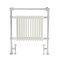 Handdoekradiator CV Verticaal Klassiek 93cm x 79cm - Chroom/Wit | Elizabeth