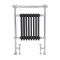 Handdoekradiator CV Verticaal Klassiek 93cm x 62cm - Chroom / Antraciet | Elizabeth