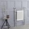 Handdoekradiator CV Verticaal Klassiek 93cm x 62cm - Chroom/Wit | Elizabeth