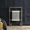 Handdoekradiator Klassiek 96,3cm x 67,3cm (met Overhangend Handdoekrek) - Satijn Goud | Elizabeth