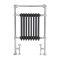 Klassieke Handdoekradiator 93cm x 62cm - Chroom/Antraciet | Elizabeth