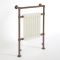 Handdoekradiator CV Klassiek 93cm x 62cm - Geborsteld Brons/Wit | Elizabeth