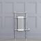 Elektrische Handdoekradiator Klassiek Chroom/Wit 45,2 x 93cm x 23cm Incl. Standaard Verwarmingselement | Elizabeth