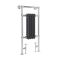 Handdoekradiator CV Verticaal Klassiek 93cm x 45,2cm - Chroom/Antraciet | Elizabeth
