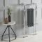 Handdoekradiator Dual Fuel / Hybride Klassiek Olie Gewreven Brons 45cm x 93cm Optionele Wifi Thermostaat en Kabelafdekking | Elizabeth