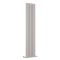 Designradiator Verticaal Dubbel Paneel 178cm x 35,4cm - Lichtgrijs | Revive