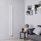 Elektrische Design Radiator Verticaal Wit met WiFi Verwarmingselement | 178cm x 23,6cm (Enkel Paneel) | Revive - ECOSO van Hudson Reed