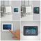 Handdoekradiator Dual Fuel / Hybride Klassiek Wit 79cm x 93cm Optionele Wifi Thermostaat en Kabelafdekking | Elizabeth