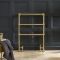 Handdoekradiator Klassiek Minimalistisch 96,6cm x 67,3cm - Satijn Goud | Countess