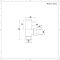 Handdoekradiator Dual Fuel / Hybride Matzwart Vlak - 100cm x 100cm - Incl. 800W Verwarmingselement, T-Stuk en Radiatorkranen | Nox