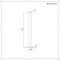 Radiator Rozetten & Verlengstukken Chroom Modern 30cm