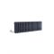 Radiator Elektrisch Klassiek 3 Kolommen Horizontaal 30cm x 101cm Antraciet | Keuze Wifi Thermostaat | Windsor