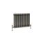 Kolomradiator Horizontaal Klassiek 3-kolommen - Gelakt Ruw Metaal | 60cm x 78,5cm | Windsor