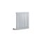 Elektrische Design Radiator Horizontaal 2 Kolommen Klassiek Wit 60,5 x 60cm Met Optionele WiFi-Thermostaat | Windsor
