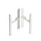 Radiatorpoten - Alleen geschikt voor de Klassieke Windsor 4 - kolom radiator - Wit -20cm x 14,5cm x 3cm | Windsor