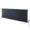 Kolomradiator CV Horizontaal 3-Koloms Klassiek 60cm x 141,5cm - Antraciet | Windsor