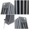 Radiator Klassiek Vier Kolommen Horizontaal 60cm x 78,5cm Antraciet | Windsor