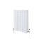 Kolomradiator CV Horizontaal 4-Koloms Klassiek 75cm x 60,5cm - Wit | Windsor