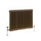 2-Koloms Horizontale Radiator - Keuze Metallic Kleuren | Keuze Afmeting | Windsor