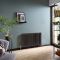 2-Koloms Horizontale Radiator - Keuze Metallic Kleuren | Keuze Afmeting | Windsor