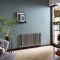 2-Koloms Horizontale Radiator - Keuze Metallic Kleuren | Keuze Afmeting | Windsor