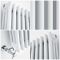 Kolomradiator CV Horizontaal 3-Koloms Klassiek 30cm x 159,5cm - Wit | Windsor