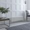 Elektrische Design Radiator Horizontaal 4 Kolommen Klassiek Wit 101 x 30cm Met Optionele WiFi-Thermostaat | Windsor