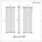 Kolomradiator CV Verticaal 3-Koloms Klassiek 180cm x 65cm - Wit | Windsor