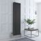 Windsor - 180cm Antraciete Verticale 4-Koloms Radiator - Diverse Afmetingen