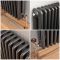Verticale Kolomradiator Modern 180cm Hoog | Keuze Afmeting en Afwerking | Atticus