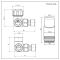 Radiatorkranen Thermostatisch Haaks Verkeerd Modern Chroom 15mm