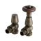 Radiatorkranen Set Thermostatisch Haaks - Messing | Windsor