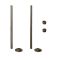 Radiatorkranen Set Thermostatisch Haaks - Messing | Windsor