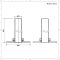 Radiatorkranen Set Thermostatisch Haaks Satijn Nikkel | Windsor